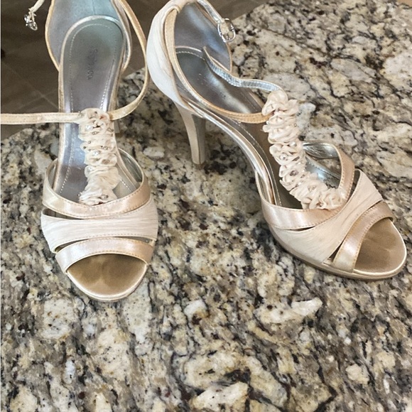Style & Co Shoes - Style & Co Cream High Heel Sandals